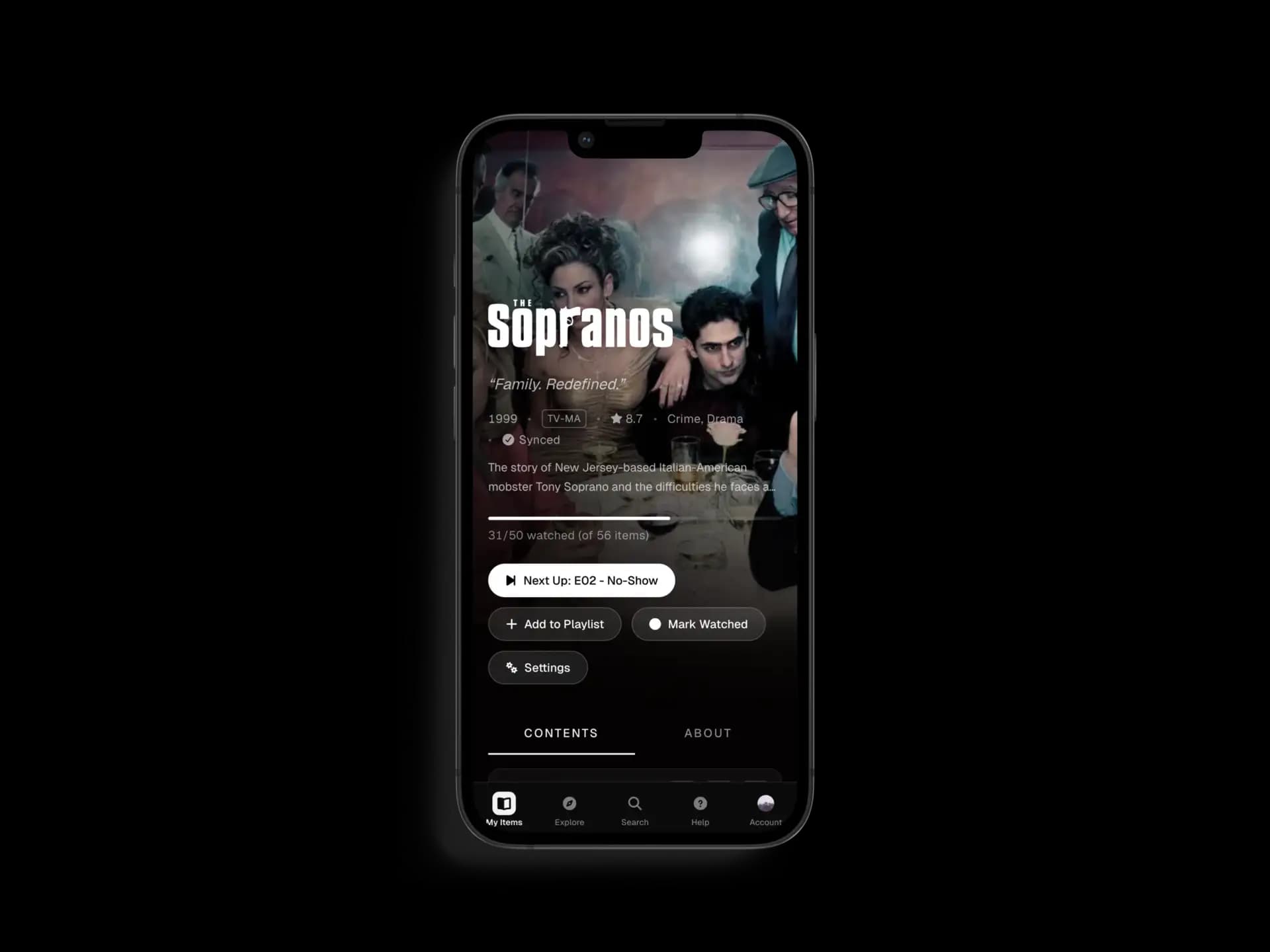 Mobile sync panel and Drive connection UI